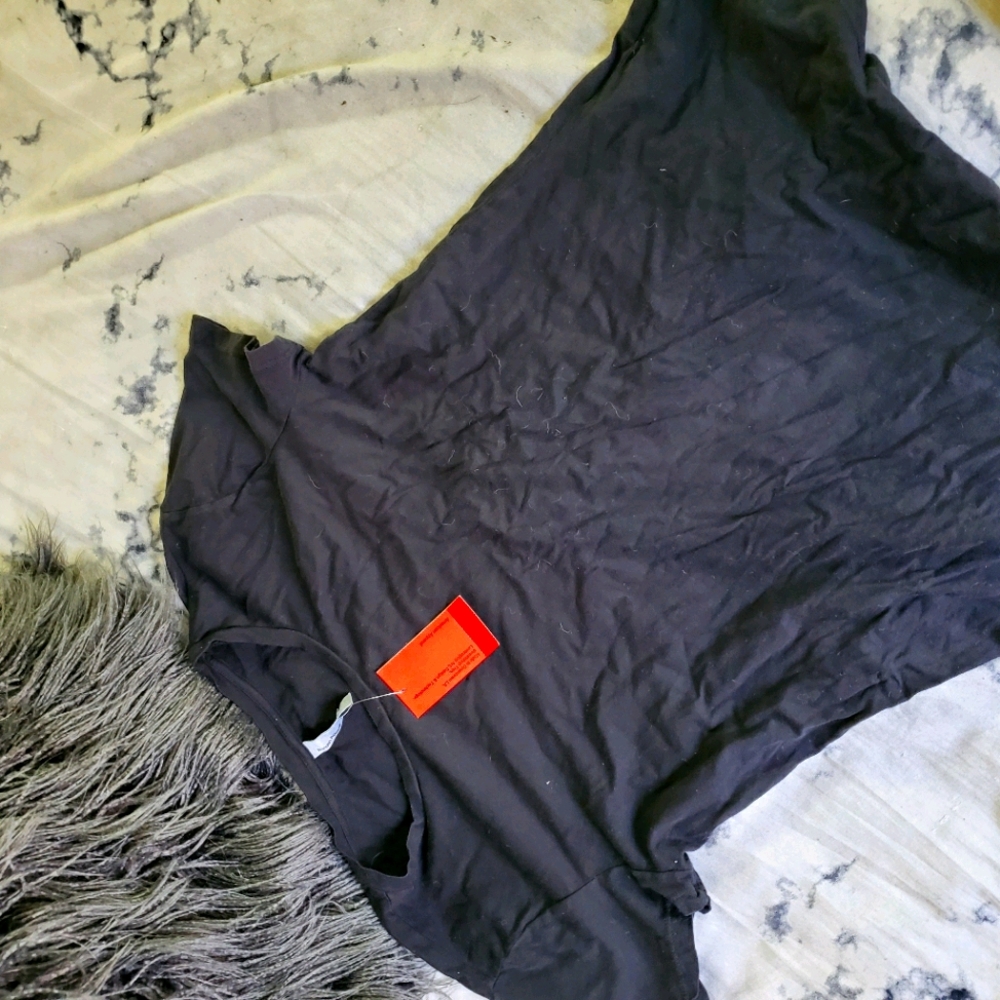 NWT American Apparel black tee